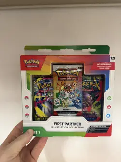 Pokemon First Partner Illustration Collection Series 1 Pack Box New Sealed Gen 1 - Image 1