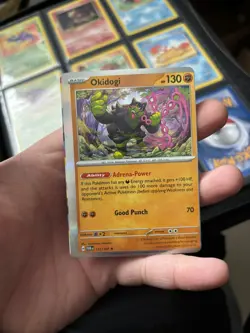 Okidogi 111/167 Holo Rare Twilight Masquerade Pokemon MISCUT ERROR MISPRINT 🔥 - Image 4