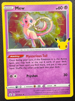 [NM] Mew 011/025 (Holo) - Pokemon TCG Celebrations - Image 1