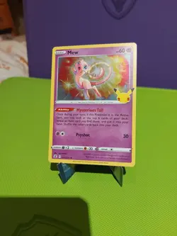 Pokemon TCG Celebrations Mew Holo Card 011/025 25th Anniversary Edition - Image 3