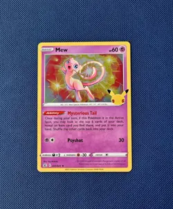 Mew Holo - Pokemon TCG Celebrations - 011/025 - NM - Image 1