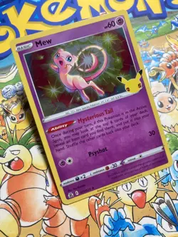 Mew 011/025 Holo Rare Celebrations Pokemon TCG - Image 2
