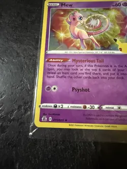 Pokemon TCG Celebrations Mew Holo Card 011/025 25th Anniversary Rare - Image 2