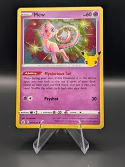 Pokemon TCG Mew Celebrations 011/025 Holo Holo Rare Card - Image 1