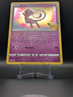 Pokemon TCG Mew Celebrations 011/025 Holo Holo Rare Card - Image 2
