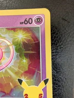 Pokemon Mew TCG Holo Rare Card Celebrations 011/025 25th Anniversary Pack - Image 3