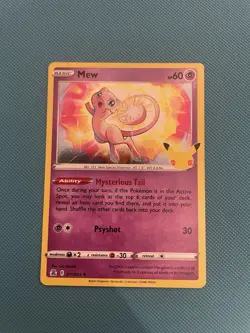 Pokemon TCG Mew Celebrations 011/025 Holo Holo Rare - Image 1