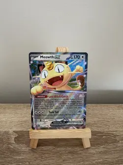 Pokemon TCG Perfect Order Meowth EX 062/088 Double Rare Holo NM Near Mint - Image 1