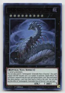Yugioh Jormungandr, Generaider Boss of Eternity Ultra Rare GFP2-EN147 NM - Image 1