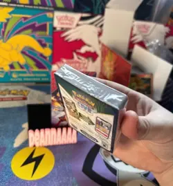 Ethan's Typhlosion Card 034/182 Destined Rivals Stamped SEALED pre release deck - Image 2