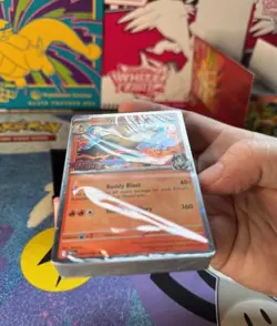 Ethan's Typhlosion Card 034/182 Destined Rivals Stamped SEALED pre release deck - Image 3