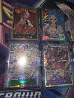 One Piece 14 Card Lot , Gold Don Uta , Uta AA, Vivi Leader , Dons , Namis ,EB03 - Image 2