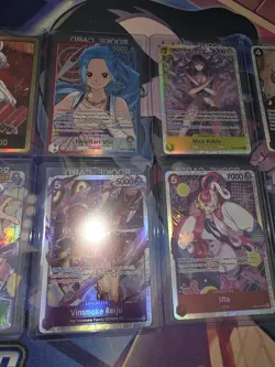 One Piece 14 Card Lot , Gold Don Uta , Uta AA, Vivi Leader , Dons , Namis ,EB03 - Image 3