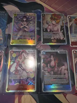 One Piece 14 Card Lot , Gold Don Uta , Uta AA, Vivi Leader , Dons , Namis ,EB03 - Image 4