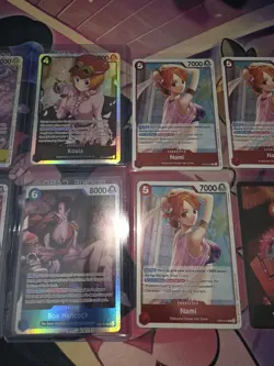 One Piece 14 Card Lot , Gold Don Uta , Uta AA, Vivi Leader , Dons , Namis ,EB03 - Image 5
