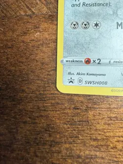 Pokemon 2020 Sword & Shield Galarian Perrserker Promo Card SWSH008 - Image 5