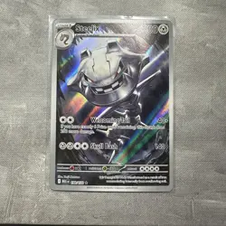 Pokemon TCG Card Steelix 150/132 Mega Evolutions Illustration Rare - NM - Image 1