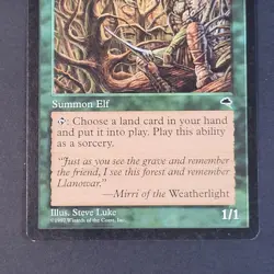 MTG Card - 1x Skyshroud Ranger, Tempest - NM/LP - Vintage - Magic The Gathering - Image 4