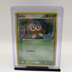 Seedot - 60/100 - Pokemon Crystal Guardians Reverse Holo Card LP Vintage Rare - Image 1
