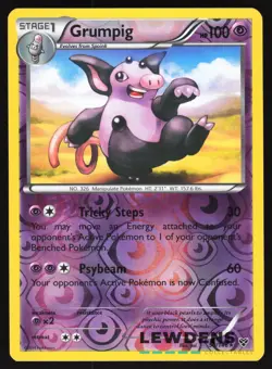 Grumpig - 50/146 - Rare Reverse Holo - XY Base - Pokemon Card - Image 1