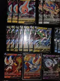 36 Ultra Rare V Pokemon Cards Lot Crown Zenith Lost Origin Rayquaza Look! - Image 2