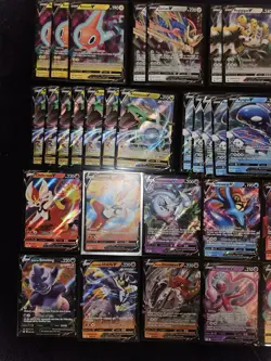 36 Ultra Rare V Pokemon Cards Lot Crown Zenith Lost Origin Rayquaza Look! - Image 3