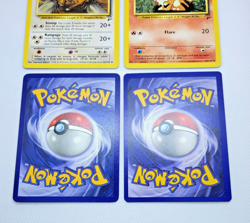 Vintage Pokemon Cards Lot (4) *NM - Base Set 2 - Tauros, Dratini, Magikarp - Image 4