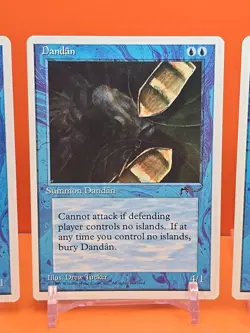 🔵🔵🔵 (4) 1995 Magic The Gathering CHRONICLES DANDAN UNPLAYED 🔵🔵🔵3 - Image 3
