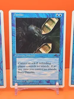 🔵🔵🔵 (4) 1995 Magic The Gathering CHRONICLES DANDAN UNPLAYED 🔵🔵🔵3 - Image 4