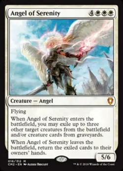 1 x Angel of Serenity - Commander Anthology Vol. II - Light Play - MTG - Image 1