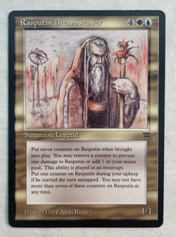 1x Rasputin Dreamweaver Legends English MTG Magic the Gathering LP - Image 1