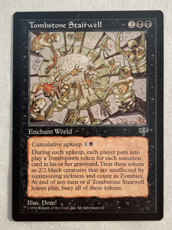 1x Tombstone Stairwell Mirage MTG Magic the Gathering NM - Image 1