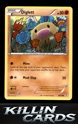 Diglett 38/83 Common Generations Pokemon Card NM - Image 1