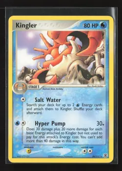Kingler 26/112 Rare FireRed & LeafGreen Pokemon NM - Image 2