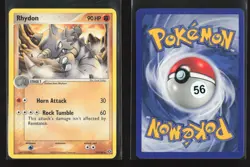 Rhydon 19/106 Rare Emerald Pokemon NM - Image 1