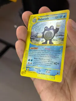 Poliwrath 24/165 Expedition Base Pokemon Card Rare Holo - Image 4