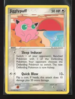 Jigglypuff 65/112 Common FireRed & LeafGreen Pokemon - Image 2