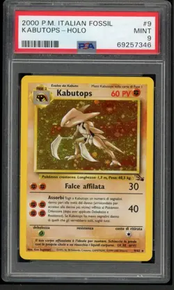 Pokemon Italian Fossil PSA 9 Bundle - Image 2