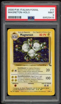 Pokemon Italian Fossil PSA 9 Bundle - Image 3