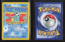 Totodile 85/105 Common Neo Destiny Pokemon NM - Image 1