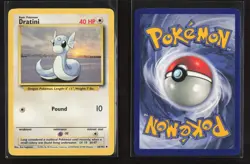 Dratini 26/102 Uncommon Base Set Pokemon NM Pack Fresh - Image 1