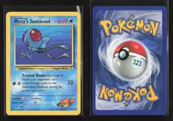 Misty's Tentacool 57/132 Uncommon Gym Heroes Pokemon NM - Image 1