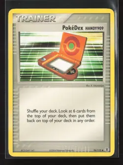 PokeDex HANDY909 96/112 Uncommon FireRed & LeafGreen Pokemon NM - Image 2