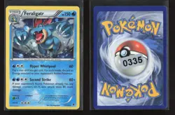 Feraligatr 17/119 Rare Cosmos Holo Phantom Forces Pokemon LP - Image 1