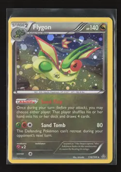 Flygon 110/160 Cosmos Holo Rare Primal Clash Pokemon NM - Image 2