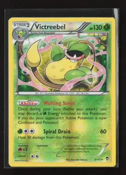 Victreebel 3/111 Reverse Holo Rare Furious Fists Pokemon NM - Image 2