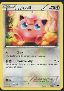 Jigglypuff 78/99 Uncommon Next Destinies Pokemon NM - Image 2