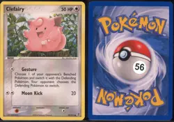 Clefairy 59/112 Common FireRed & LeafGreen Pokemon NM - Image 1