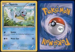 Squirtle 14/101 Common Plasma Blast Pokemon NM - Image 1