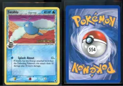 Swablu 65/101 Reverse Holo Common Dragon Frontiers Pokemon NM - Image 1